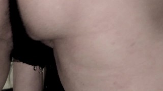 Leilawet1 in action -pissing over my sexy panties on the floor