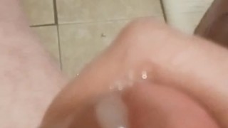 Watch me squirt warm creamy cum out of my dick