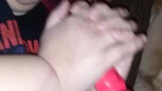 Gagging On A Dildo For Daddy