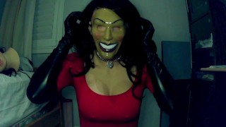 Forever Smiles End! Female masked Kathy masks back into Jane!