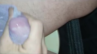 Cum through panties