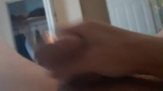 Gf's pussy drained me last night. When she left for work I wanted to cum one more time. Wasn't easy!