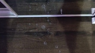 Dropping a HUGE load in front of my mirror