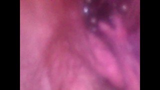 Mature BBW MILF Otoscope Pussy new better bush hair creamy