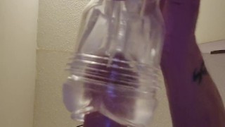 Quickie fleshlight fun