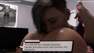 Pandora's Box #22: Lesbians having a threesome (HD gameplay)