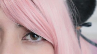 Mew! Kitty girl swallows your cum (pet play, blowjob, trailer)