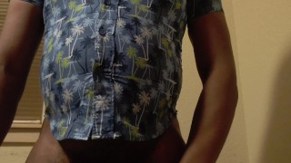 Belly inflation in buttonup