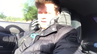 Wanking In Car