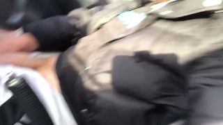 Wanking In Car