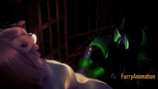 Furry Hentai - Dragon jerk off to Dog