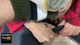 I rubbed an Iranian piano student in his own house.