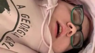 Beautiful agony real orgasm