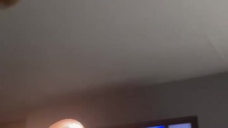 Let play with your dick with my feet