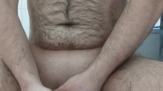Hot gay masturbarion, huge cumload!!!