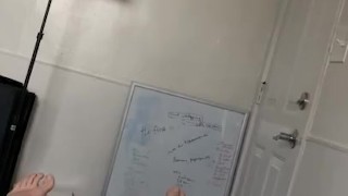 Horny boy cums fast