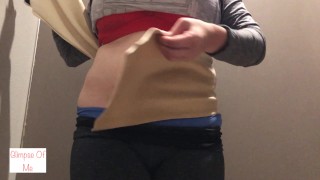 After gym workout tummy sweat 1 - glimpseofme