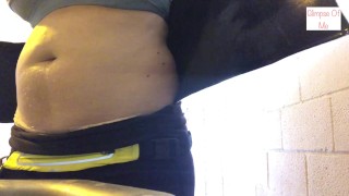 After run tummy sweat 3 - glimpseofme