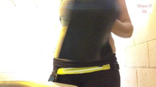 After run tummy sweat 3 - glimpseofme