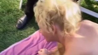 First Time Swinger Wife Gets Laid and A hard Deep Sex