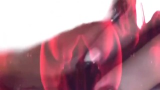 AlisonAuraAllen: Horny ex wife milf masturbates using Snapchat lense collection naked