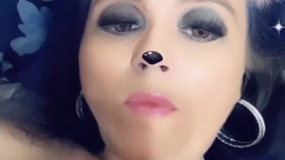 AlisonAuraAllen Smoking Cigarettes as Sexy Milf Mouse