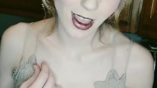 Upskirt views & flashes sitting on my fam's kitchen counter smoking 4 u! How bad a good girl can be!