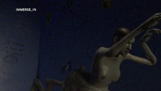 What is Hiding in the Darkness of the Glory Hole?.. (Horror Scene)