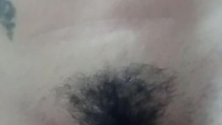 Freshly shaved pussy