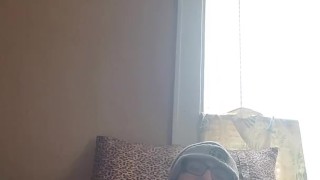 White Boy cumming hard after 2 days of no release