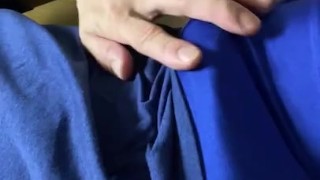 ぼくの勃起の様子