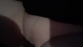 Chair Fuck #5, on edge of bed again, at different angle, mmm i came!