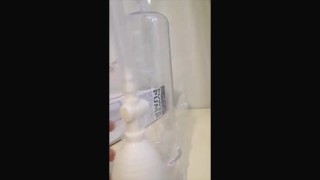 GRAN VERGA (Bomba de POTENCIA) masturbación con eyaculación