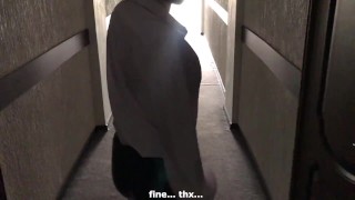Sex with a hospitable hotel administrator