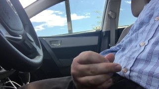 Lunch Break Jerk Session With Big Load