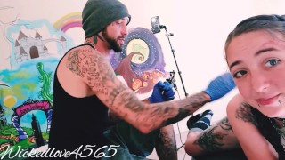 Face fucked after tattoo session FULL VIDEO AT ONLYFANS