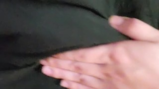 Showing off my hard cock 