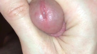 Edging and playing with my precum
