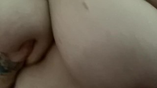 Spanish girl needs to pay rent because Covid 19 big boob chubby woman gets a fun time for her mouth
