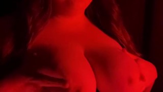 BBW Stella Plays with Her Natural Triple Ds