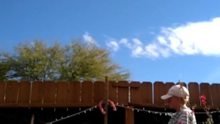 Working Hard On Yard