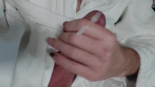 Squirting cum 