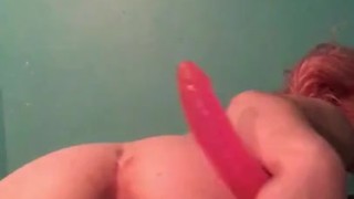 Dry Tight Dildo Anal