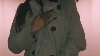 PUBLIC Naked Dancing & Vibrator F*ck | Fat Ass Huge Tits Juicy Pussy