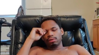 BBC Cum in BLaCK ChaiR