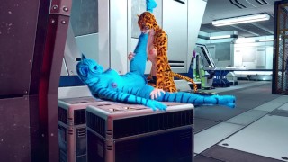 furry lesbian strapon fuck