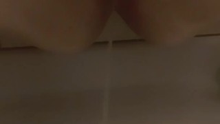 Long hard pee