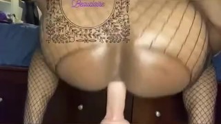 Riding My 9.5” Dildo