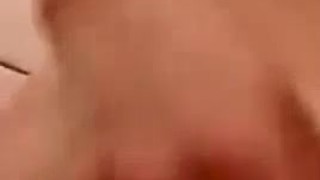 Masturbating in the shower