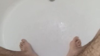 Teen in shower masturbation
